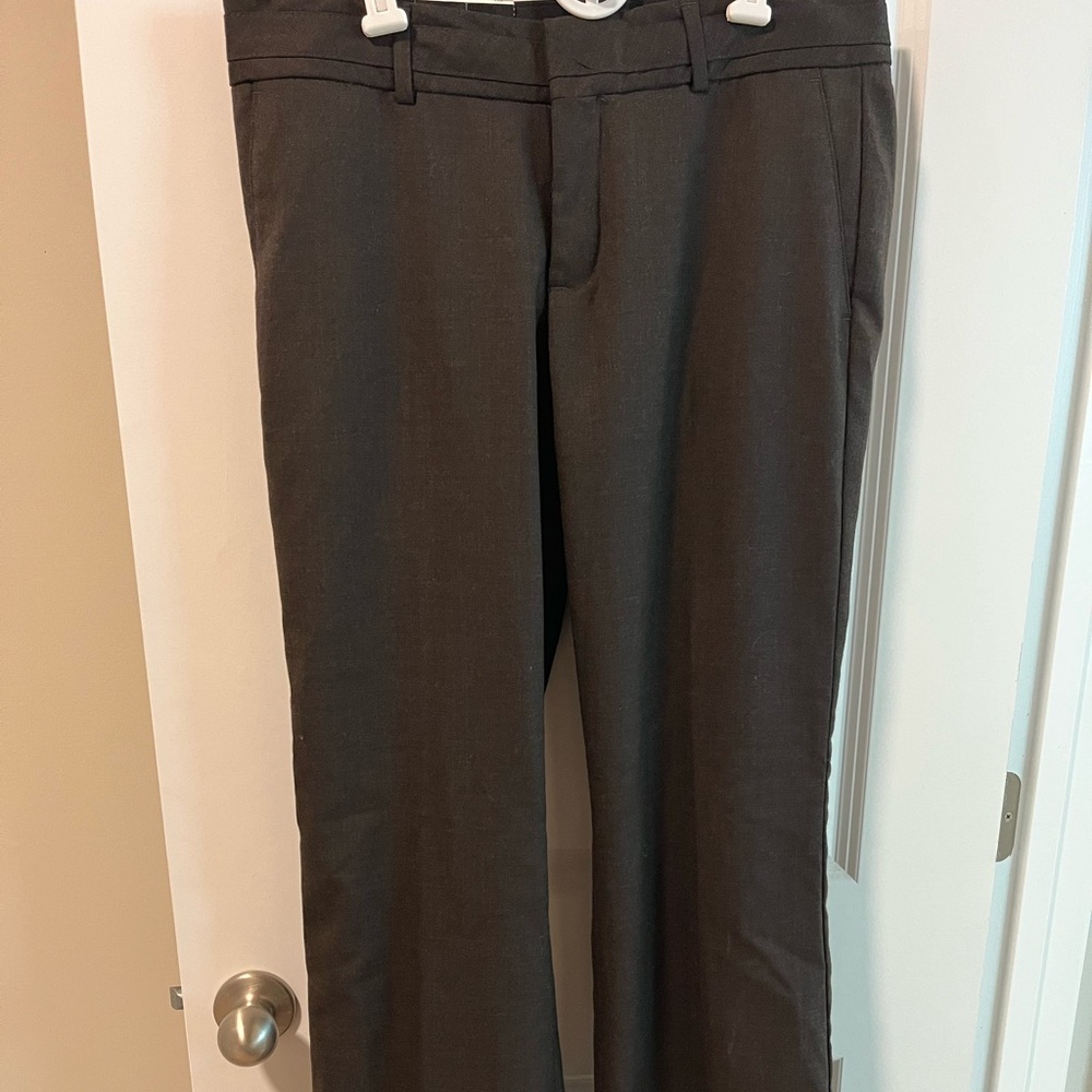 Banana Republic Women's Dark Brown Trousers